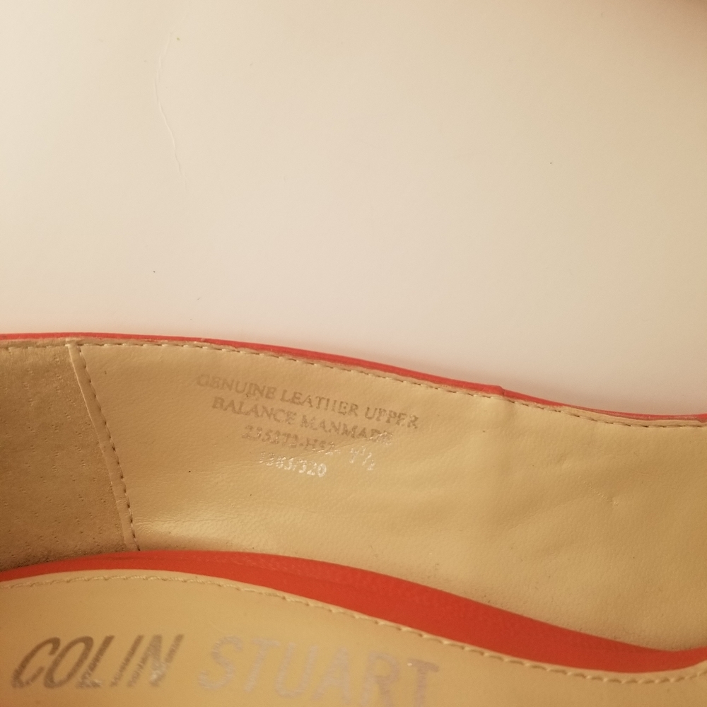 Colin Stuart | Burnt Orange Pointed Pumps - Picture 5 of 8